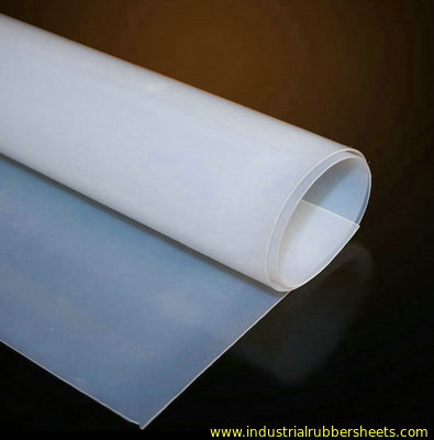 El color translúcido 3 milímetros del silicón de la hoja de tela gruesa de Rolls reforzó de alta temperatura